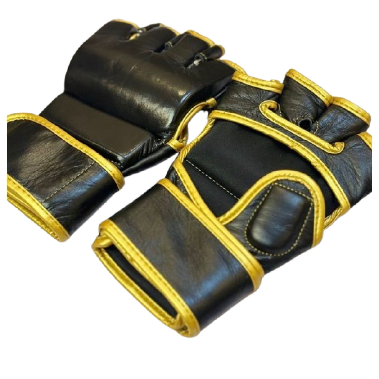 Premium Leather MMA Gloves – Elite Fight Series