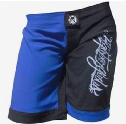 MMA Fight Shorts – Blue Split Edition