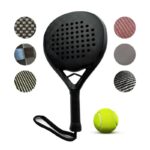 Premium Carbon Fiber Padel Racket with Texture Options