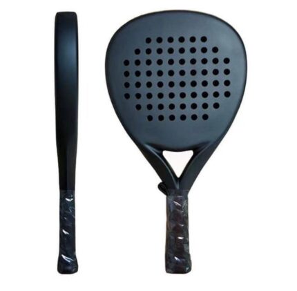 Black Carbon Fiber Padel Racket